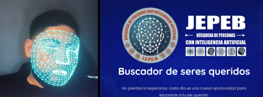 Captura de JEPEB — Búsqueda de personas con IA